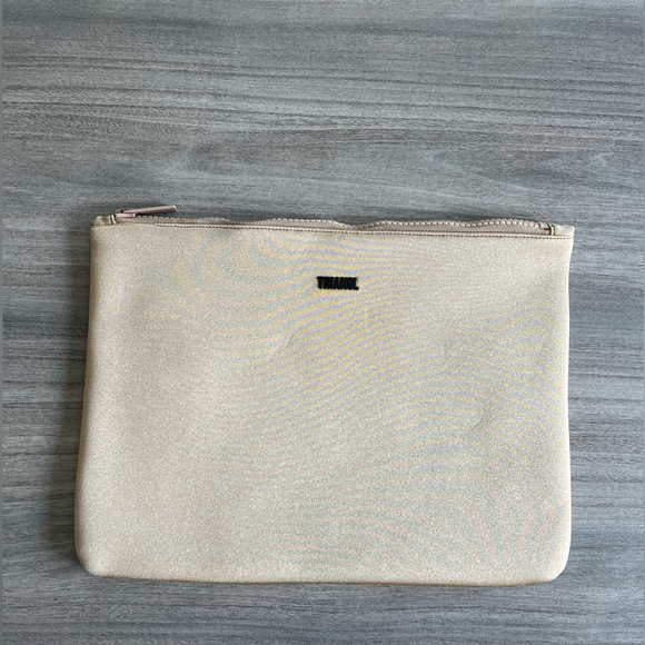 triangl swimwear Handbags - Triangl gold swimsuit bag